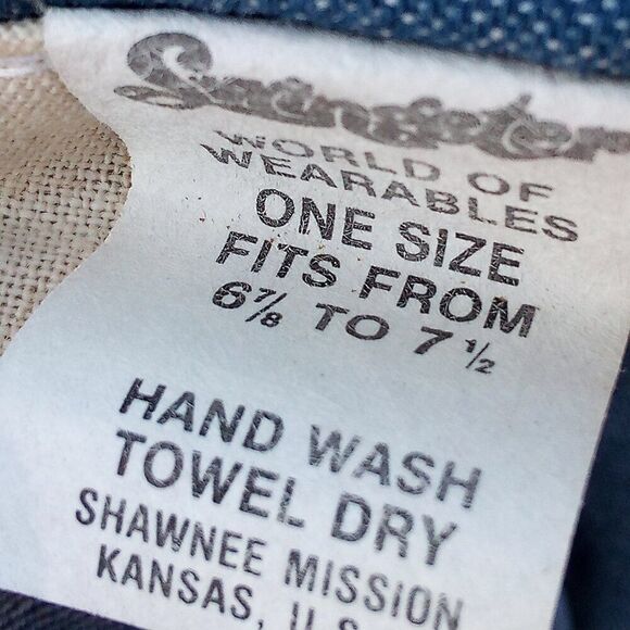 Vintage Swingster PAG Seeds Denim Snap Back Hat - Picture 5 of 5